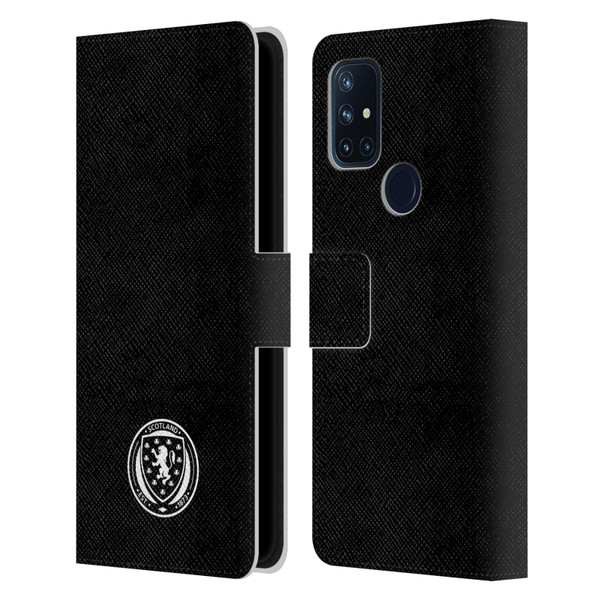 Scotland National Football Team Logo 2 Plain Leather Book Wallet Case Cover For OnePlus Nord N10 5G