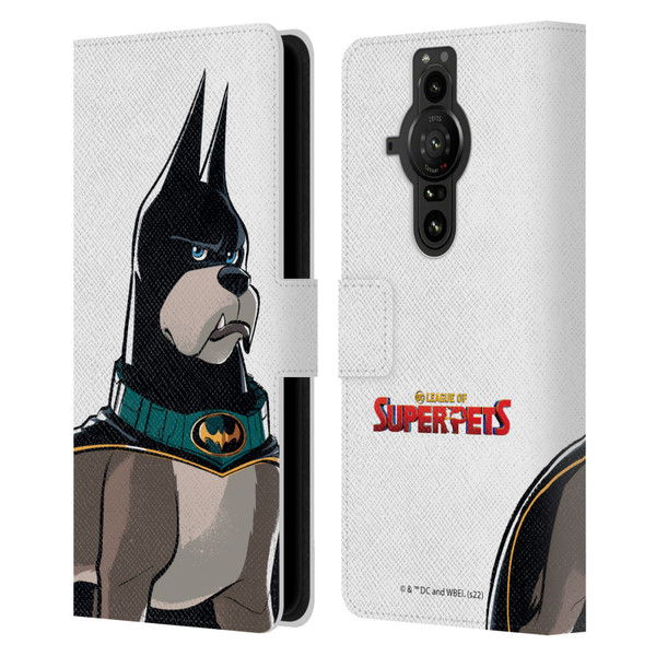 DC League Of Super Pets Graphics Ace Leather Book Wallet Case Cover For Sony Xperia Pro-I