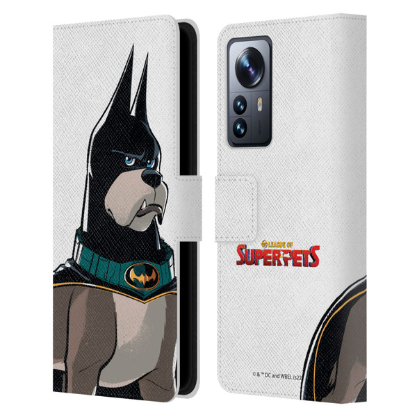 DC League Of Super Pets Graphics Ace Leather Book Wallet Case Cover For Xiaomi 12 Pro
