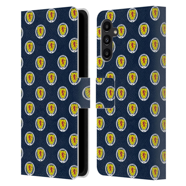 Scotland National Football Team Logo 2 Pattern Leather Book Wallet Case Cover For Samsung Galaxy A13 5G (2021)