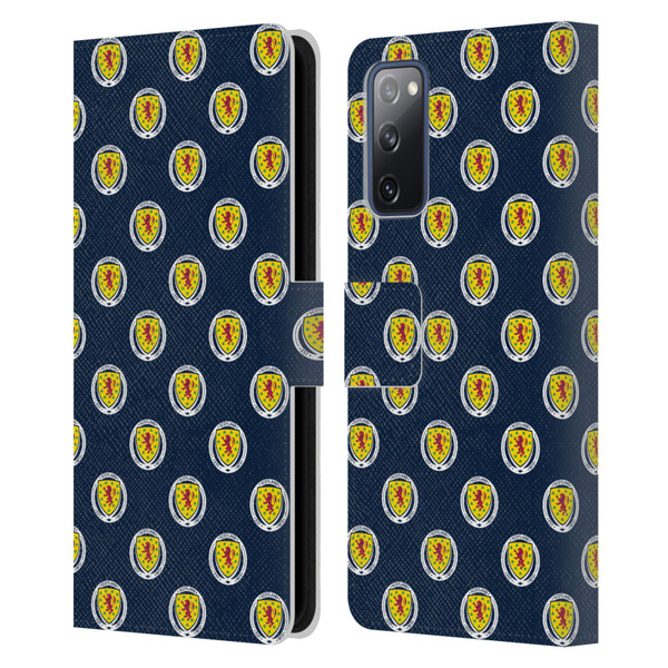 Scotland National Football Team Logo 2 Pattern Leather Book Wallet Case Cover For Samsung Galaxy S20 FE / 5G