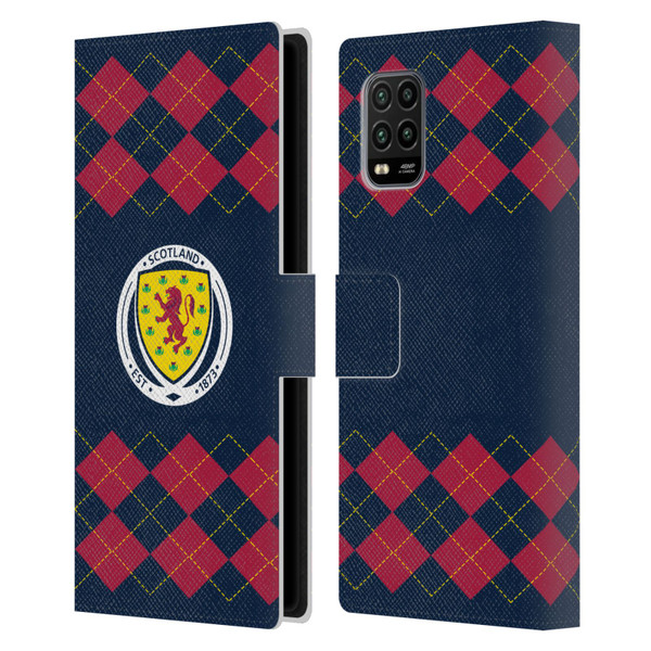 Scotland National Football Team Logo 2 Argyle Leather Book Wallet Case Cover For Xiaomi Mi 10 Lite 5G