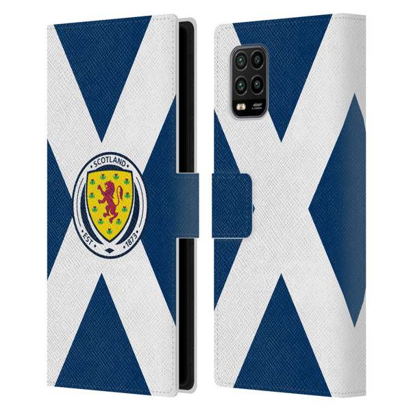 Scotland National Football Team Logo 2 Scotland Flag Leather Book Wallet Case Cover For Xiaomi Mi 10 Lite 5G