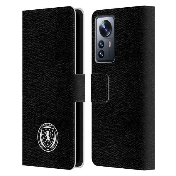 Scotland National Football Team Logo 2 Plain Leather Book Wallet Case Cover For Xiaomi 12 Pro