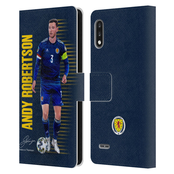 Scotland National Football Team Players Andy Robertson Leather Book Wallet Case Cover For LG K22