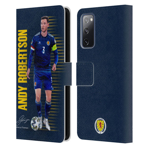 Scotland National Football Team Players Andy Robertson Leather Book Wallet Case Cover For Samsung Galaxy S20 FE / 5G