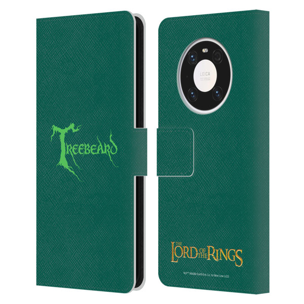 The Lord Of The Rings The Fellowship Of The Ring Graphics Treebeard Leather Book Wallet Case Cover For Huawei Mate 40 Pro 5G