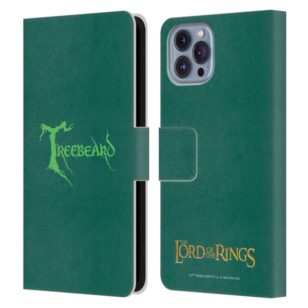 The Lord Of The Rings The Fellowship Of The Ring Graphics Treebeard Leather Book Wallet Case Cover For Apple iPhone 14
