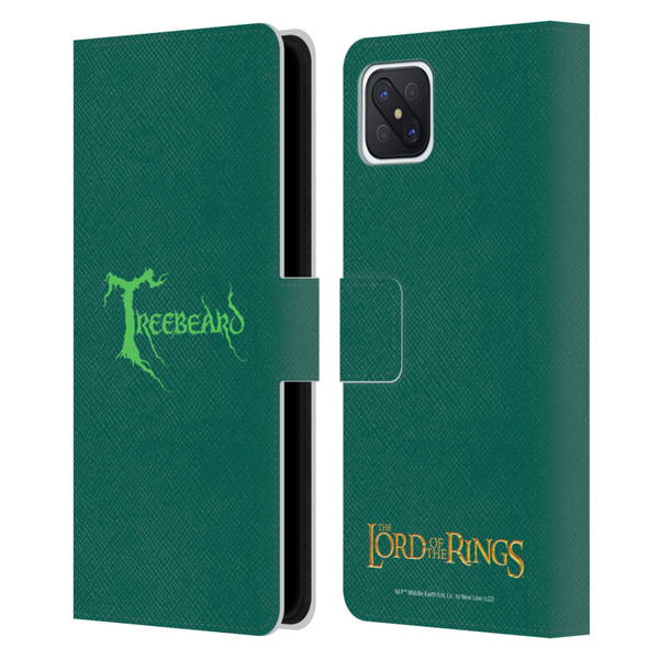 The Lord Of The Rings The Fellowship Of The Ring Graphics Treebeard Leather Book Wallet Case Cover For OPPO Reno4 Z 5G