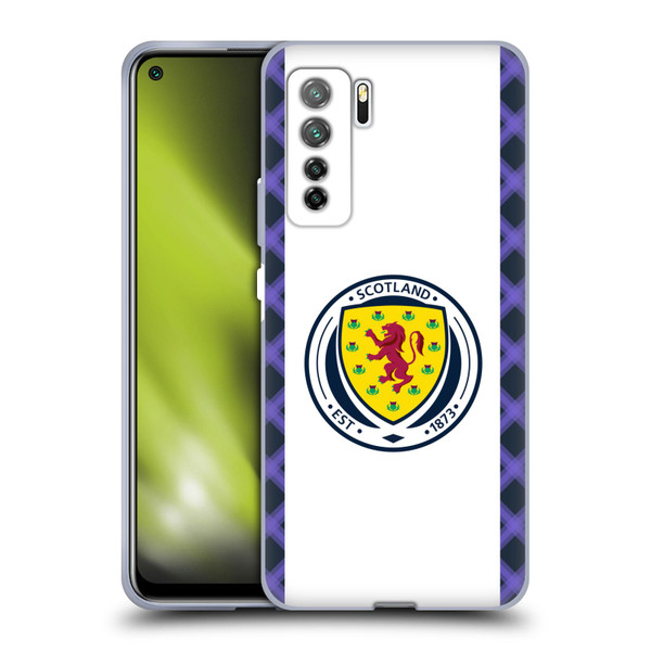 Scotland National Football Team 2022/23 Kits Away Soft Gel Case for Huawei Nova 7 SE/P40 Lite 5G