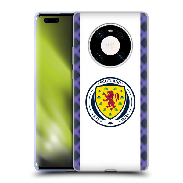 Scotland National Football Team 2022/23 Kits Away Soft Gel Case for Huawei Mate 40 Pro 5G
