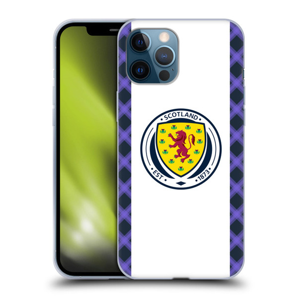 Scotland National Football Team 2022/23 Kits Away Soft Gel Case for Apple iPhone 12 Pro Max