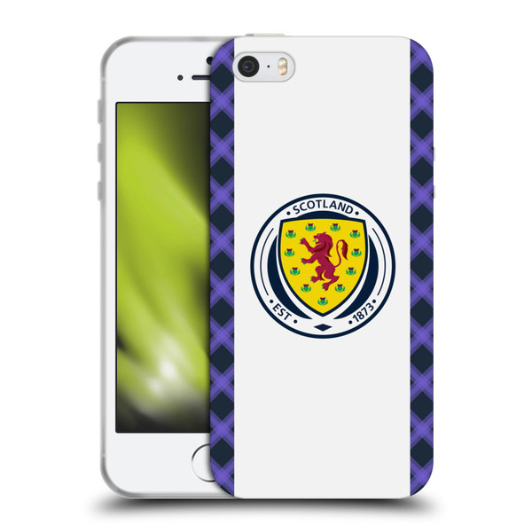 Scotland National Football Team 2022/23 Kits Away Soft Gel Case for Apple iPhone 5 / 5s / iPhone SE 2016