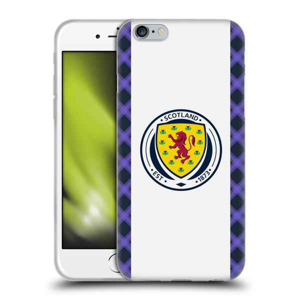 Scotland National Football Team 2022/23 Kits Away Soft Gel Case for Apple iPhone 6 / iPhone 6s