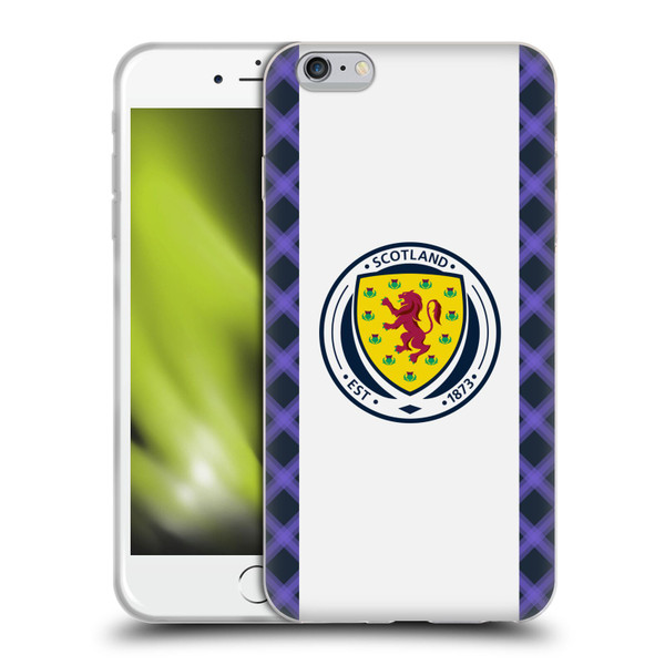 Scotland National Football Team 2022/23 Kits Away Soft Gel Case for Apple iPhone 6 Plus / iPhone 6s Plus