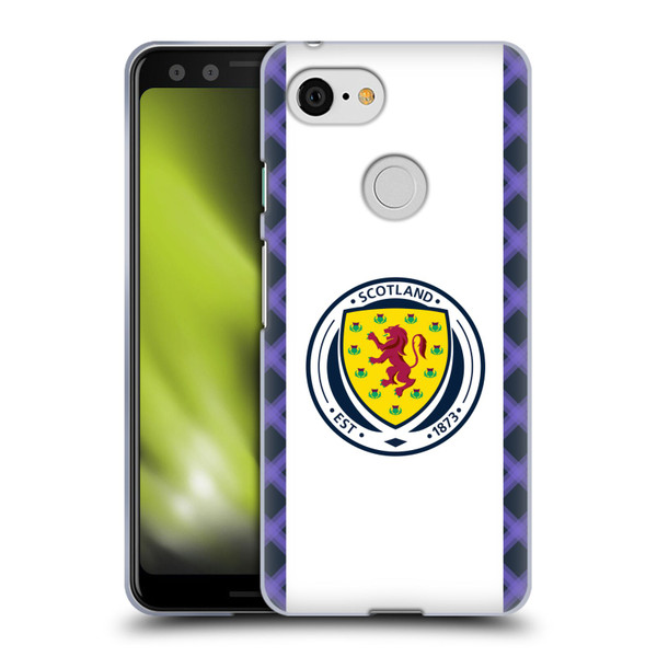 Scotland National Football Team 2022/23 Kits Away Soft Gel Case for Google Pixel 3