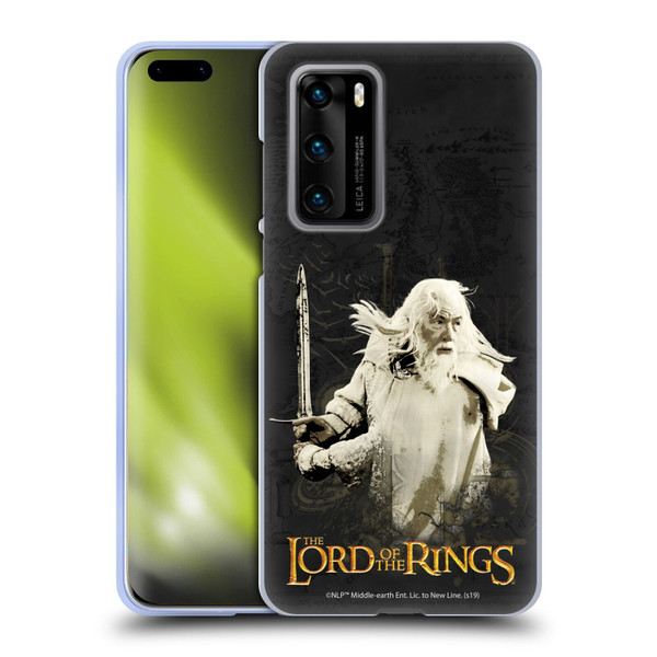 The Lord Of The Rings The Fellowship Of The Ring Character Art Gandalf Soft Gel Case for Huawei P40 5G