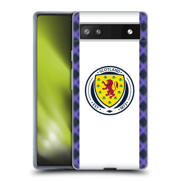 Scotland National Football Team 2022/23 Kits Away Soft Gel Case for Google Pixel 6a