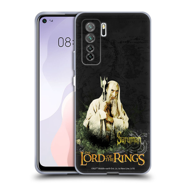 The Lord Of The Rings The Fellowship Of The Ring Character Art Saruman Soft Gel Case for Huawei Nova 7 SE/P40 Lite 5G