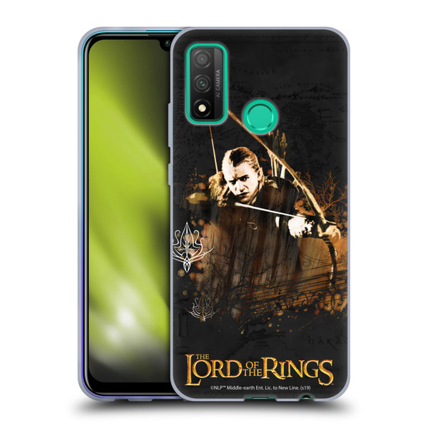 The Lord Of The Rings The Fellowship Of The Ring Character Art Legolas Soft Gel Case for Huawei P Smart (2020)