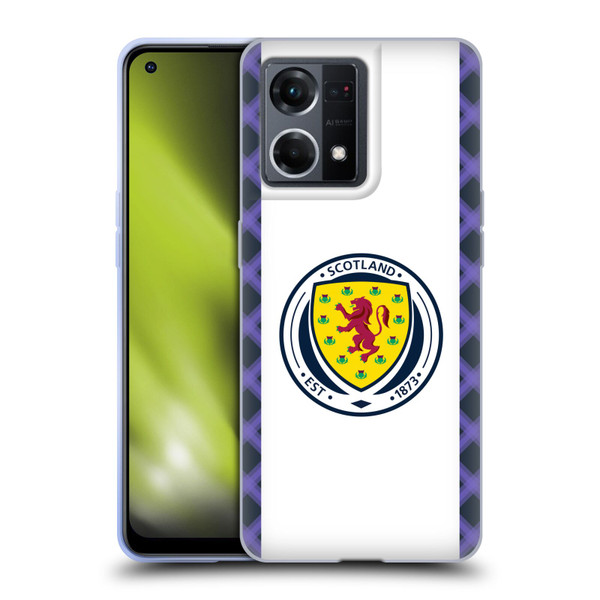 Scotland National Football Team 2022/23 Kits Away Soft Gel Case for OPPO Reno8 4G
