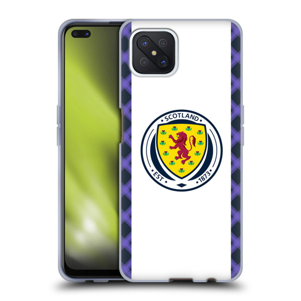 Scotland National Football Team 2022/23 Kits Away Soft Gel Case for OPPO Reno4 Z 5G