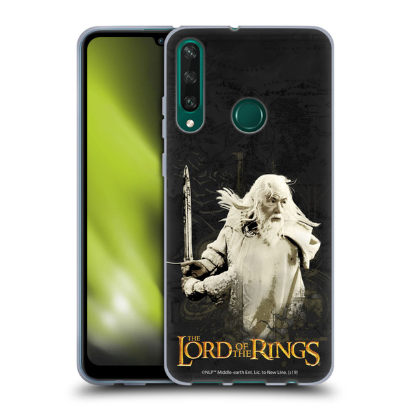 The Lord Of The Rings The Fellowship Of The Ring Character Art Gandalf Soft Gel Case for Huawei Y6p