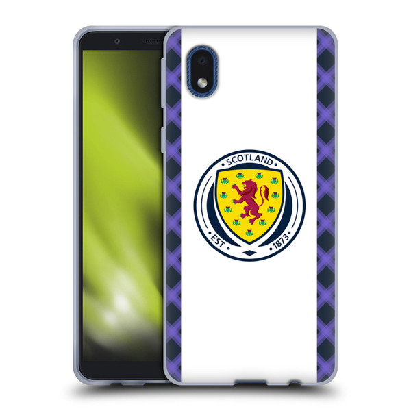 Scotland National Football Team 2022/23 Kits Away Soft Gel Case for Samsung Galaxy A01 Core (2020)