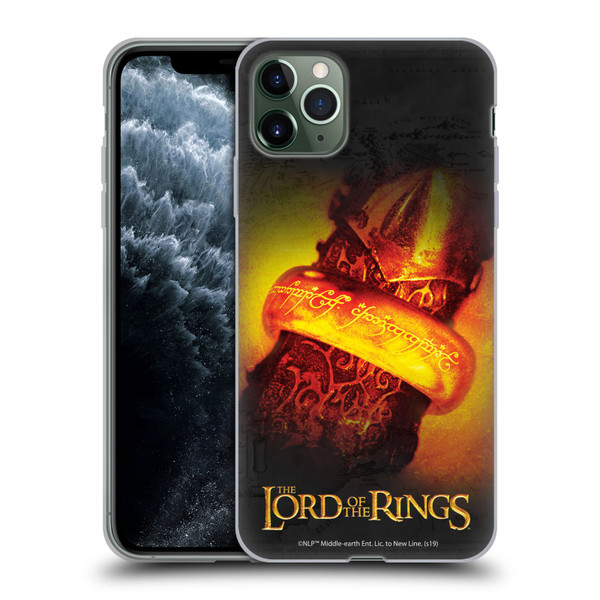 The Lord Of The Rings The Fellowship Of The Ring Character Art Ring Soft Gel Case for Apple iPhone 11 Pro Max