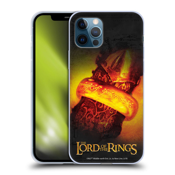 The Lord Of The Rings The Fellowship Of The Ring Character Art Ring Soft Gel Case for Apple iPhone 12 / iPhone 12 Pro