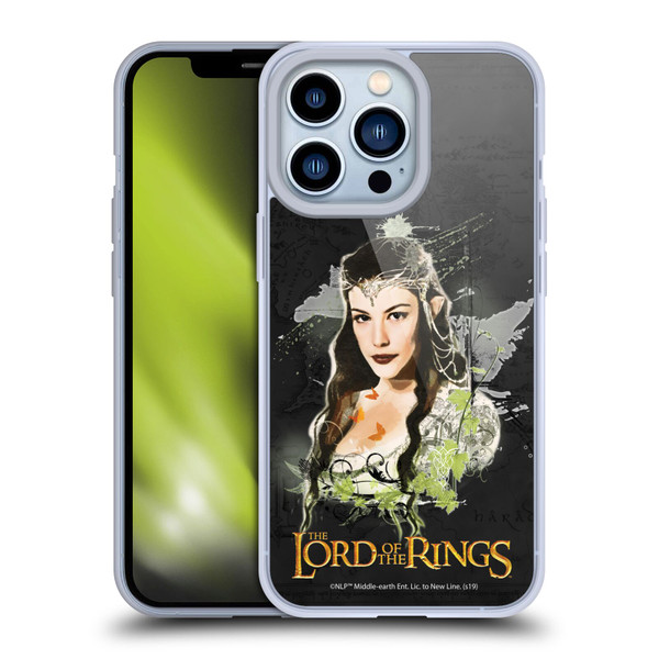 The Lord Of The Rings The Fellowship Of The Ring Character Art Arwen Soft Gel Case for Apple iPhone 13 Pro