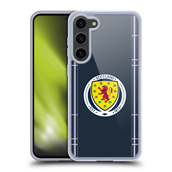 Scotland National Football Team 2022/23 Kits Home Soft Gel Case for Samsung Galaxy S23+ 5G