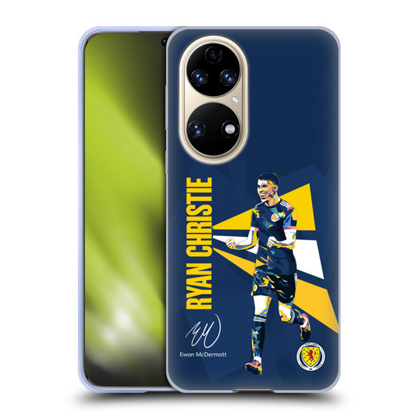 Scotland National Football Team Players Ryan Christie Soft Gel Case for Huawei P50