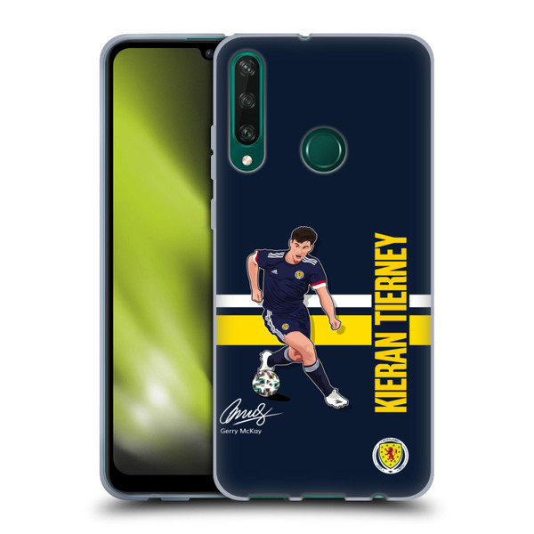 Scotland National Football Team Players Kieran Tierney Soft Gel Case for Huawei Y6p