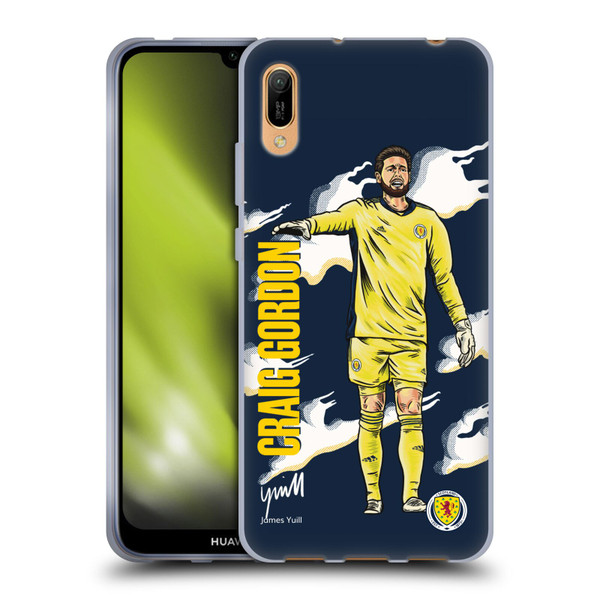 Scotland National Football Team Players Craig Gordon Soft Gel Case for Huawei Y6 Pro (2019)