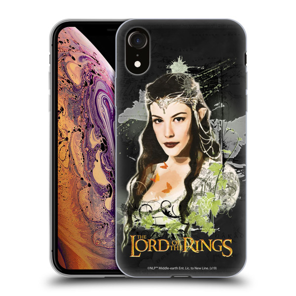 The Lord Of The Rings The Fellowship Of The Ring Character Art Arwen Soft Gel Case for Apple iPhone XR