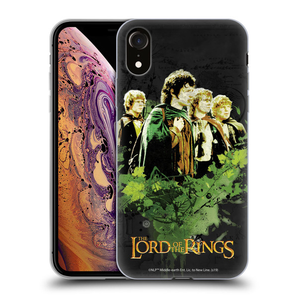 The Lord Of The Rings The Fellowship Of The Ring Character Art Group Soft Gel Case for Apple iPhone XR