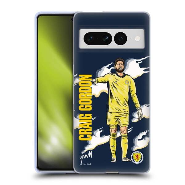 Scotland National Football Team Players Craig Gordon Soft Gel Case for Google Pixel 7 Pro