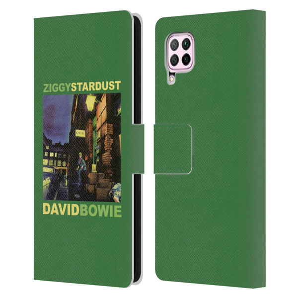 David Bowie Album Art Ziggy Stardust Leather Book Wallet Case Cover For Huawei Nova 6 SE / P40 Lite