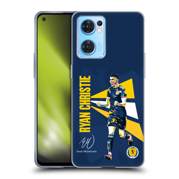 Scotland National Football Team Players Ryan Christie Soft Gel Case for OPPO Reno7 5G / Find X5 Lite