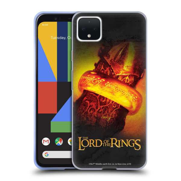 The Lord Of The Rings The Fellowship Of The Ring Character Art Ring Soft Gel Case for Google Pixel 4 XL