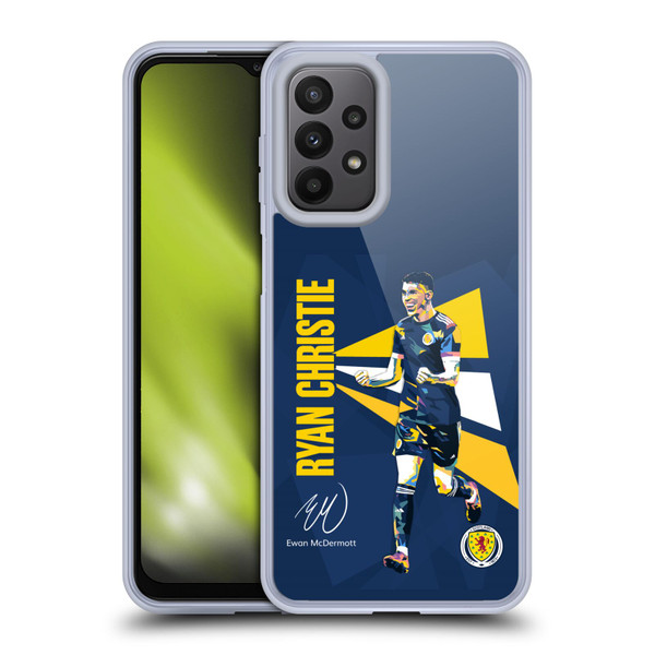 Scotland National Football Team Players Ryan Christie Soft Gel Case for Samsung Galaxy A23 / 5G (2022)