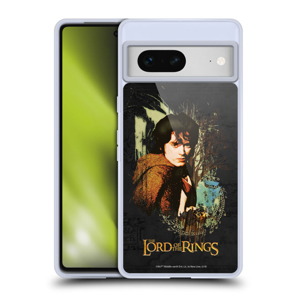 The Lord Of The Rings The Fellowship Of The Ring Character Art Frodo Soft Gel Case for Google Pixel 7