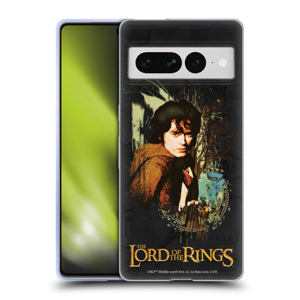 The Lord Of The Rings The Fellowship Of The Ring Character Art Frodo Soft Gel Case for Google Pixel 7 Pro