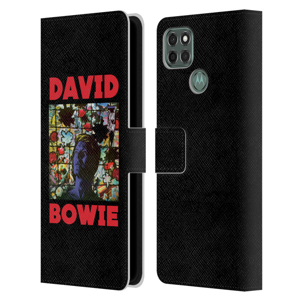 David Bowie Album Art Tonight Leather Book Wallet Case Cover For Motorola Moto G9 Power