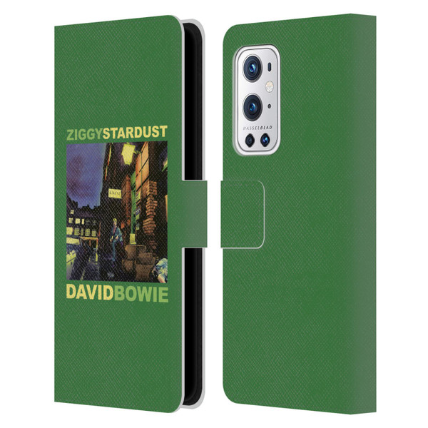 David Bowie Album Art Ziggy Stardust Leather Book Wallet Case Cover For OnePlus 9 Pro