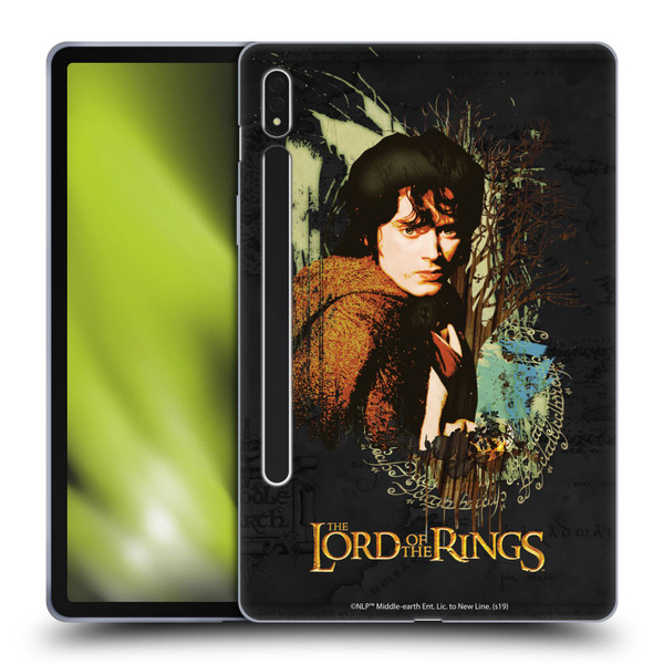 The Lord Of The Rings The Fellowship Of The Ring Character Art Frodo Soft Gel Case for Samsung Galaxy Tab S8