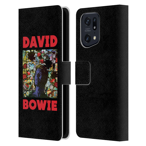 David Bowie Album Art Tonight Leather Book Wallet Case Cover For OPPO Find X5 Pro