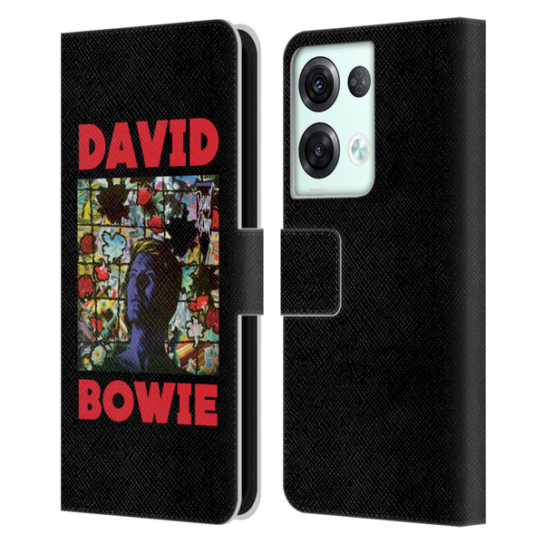 David Bowie Album Art Tonight Leather Book Wallet Case Cover For OPPO Reno8 Pro