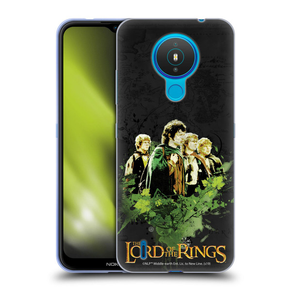 The Lord Of The Rings The Fellowship Of The Ring Character Art Group Soft Gel Case for Nokia 1.4